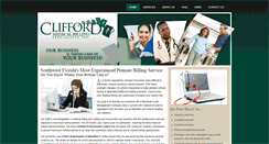Desktop Screenshot of cliffordmedicalbilling.com